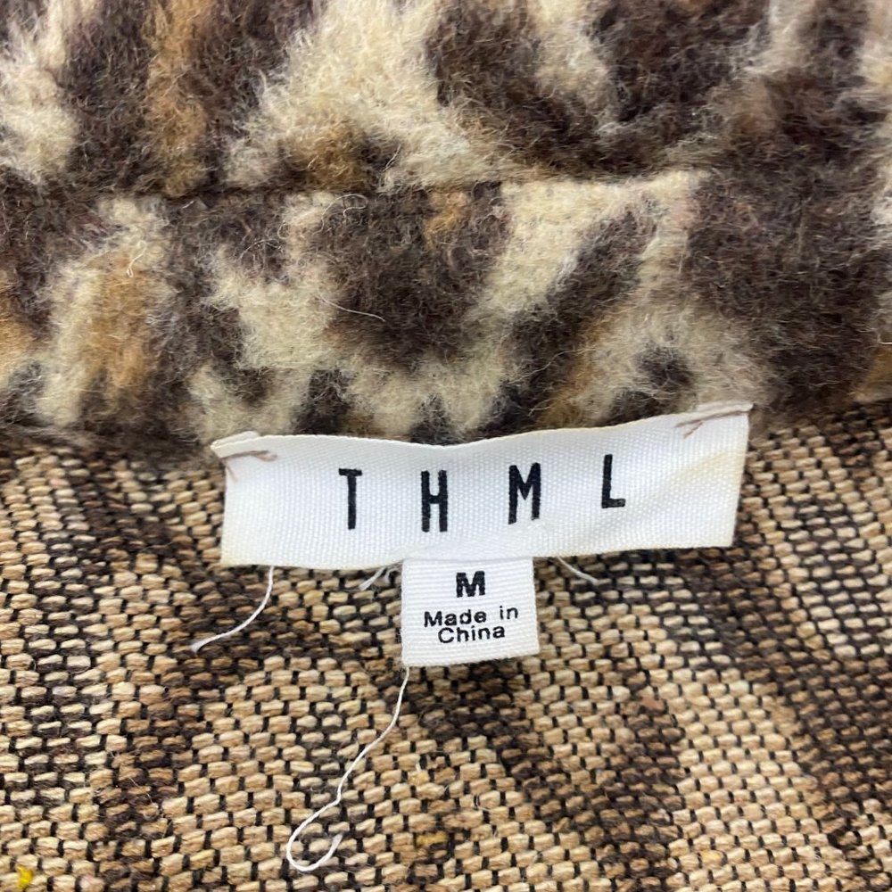 Thml - Button Down Leopard Print Shacket - Jacket… - image 8